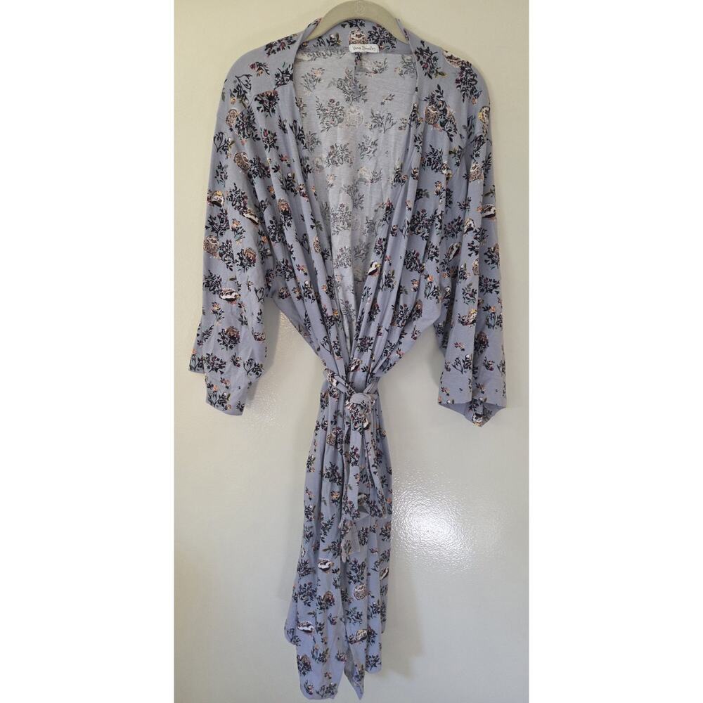 Vera Bradley Knit Short Robe Hedgehog WildWomens 2XL - 3XL Tie Front 2 Pockets
